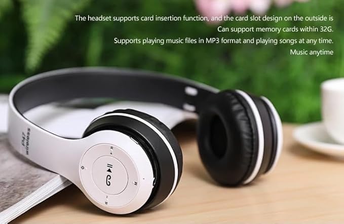 Upgraded Hybrid Noise Cancelling Headphones Over Ear with Transparent Modes Wireless Bluetooth with Mic Deep Bass Soft-Earpads Hi-Fi Audio Comfortable Fit Long Playtime for Home Office Travel White
