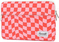 canvaslife Laptop Sleeve 15 Inch 15 Case and 15.6 Laptop Bag (Pink Check)