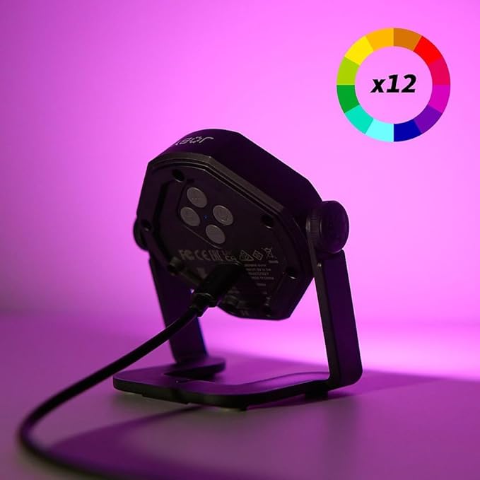 JOBY Beamo Studio Deluxe Lighting Kit, USB Studio Light for Video, Kit for Content Creator, Soft Key Light with Remote, Background Light with 12 Colors, GorillaPod Flexible Arm with Phone Mount