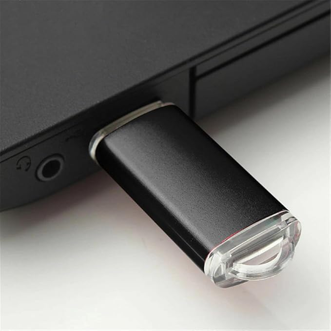 Generic 2-Pack 256GB USB Flash Drive| Ultra-Fast | Plug & Play | for Students, Professionals, Content Creators(2 Pack Plastic USB Black, 256GB)