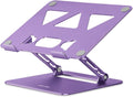 Aoviho Adjustable Laptop Stand for Desk,Portable Laptop Stand Holder and Riser,Foldable Aluminum Notebook Computer Stands for MacBook Air Pro HP Lenovo Dell Samsung Chromebook, 10-15.6 inch, Purple