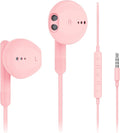 Kimwood Wired Earbuds with Microphone, Wired Earphones in-Ear Headphones HiFi Stereo, Powerful Bass and Crystal Clear Audio, Compatible with iPhone, Android, Computer Most with 3.5mm Jack