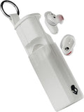 Skullcandy Method 360 ANC Wireless Earbuds, Sound by Bose, Bluetooth Headphones, Premium Noise Cancelling, Up to 40 Hrs Battery, Sweat and Water Resistant, Microphone for iPhone Android - Bone