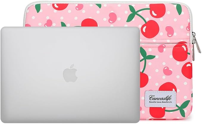 Canvaslife Laptop Sleeve 15 Inch 15 Case and 15.6 Laptop Bag (Cherry)