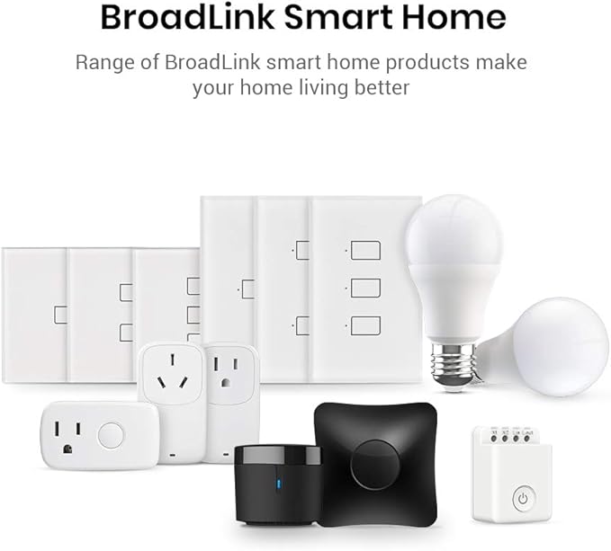 Broadlink Smart Bulb, 10W RGB Dimmable Wi-Fi LED Smart Light Bulbs A19 800lm Color Changing, Works with Alexa, Google Home, Siri and IFTTT, No Hub Required (2-Pack)