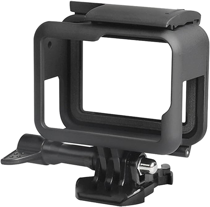 Action Camera Mount The Frame Hero Housing (hero7black/hero6 Black/hero5 Black/hero7 Silver/hero7 White/Hero(2018)) Microphone Case Compatible with Gopro Hero Case Mount mounting