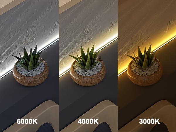 USB LED Light Strip 6.56FT, 5 Volt USB Powered Dimmable COB LED Tape Lights, 6000K Daylight White 8mm High Density Flexible Strips CRI90+ for TV Backlight Under Cabinet Lighting Bedroom Kitchen