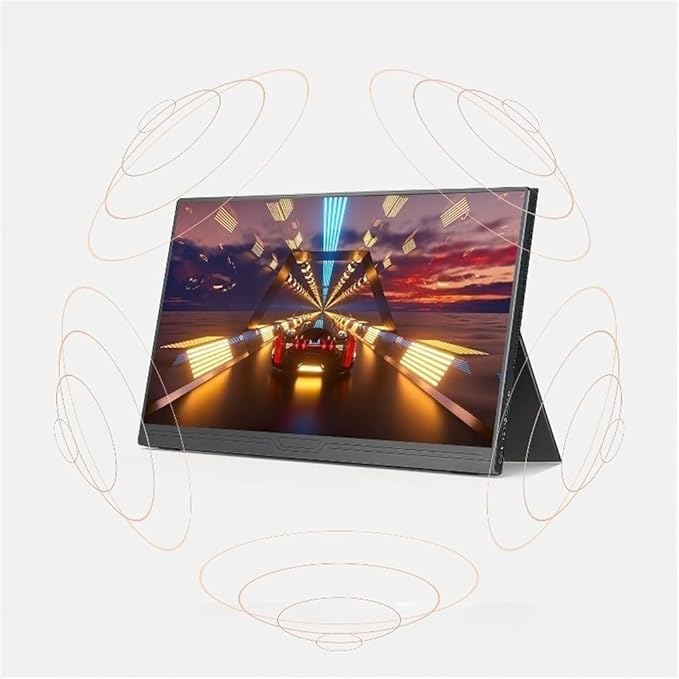 Portable Monitor for Laptop 13.3-inch Portable 4K Display Mobile Phone External Laptop Secondary Screen Portable Gaming Monitor