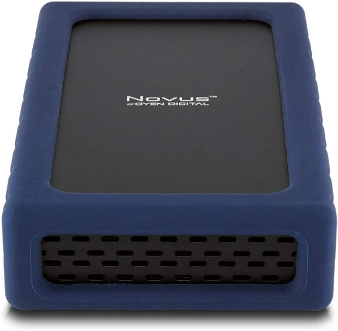 Oyen Digital Novus 12TB External USB-C 7200RPM Hard Drive, (3N1-C-12T-BL)