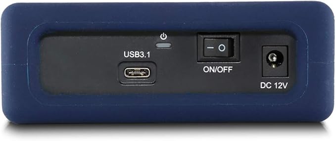 Oyen Digital Novus 12TB External USB-C 7200RPM Hard Drive, (3N1-C-12T-BL)