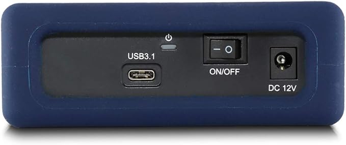 Novus USB-C Rugged 3.5-Inch External Hard Drive Enclosure