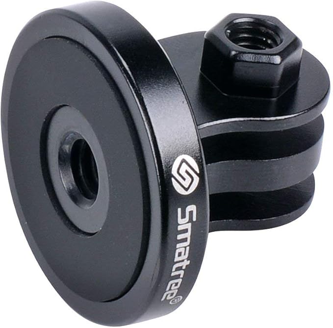 Smatree Aluminum Tripod Mount Adapter Compatible for Insta360 X5, Gopro Hero 13,12, 11, 10, 9, 8, 7, 6, 5, 4, 3+, 3, 2, 1 HD, Compatible with DJI OSMO Action 5 Pro/4/3 Camera