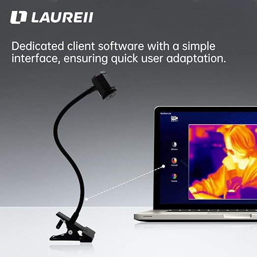 IIT ShortCam AS Series Infrared Camera Thermal Imaging Analyzer Detachable Infrared Lens Allowing for Various Innovative DIY,Desktop Thermal Imaging Camera (AS21)