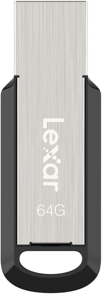 Lexar 64GB JumpDrive M400 USB 3.2 Gen 1 Flash Drive for Storage Expansion and Backup, Up to 150MB/s Read, Black (LJDM400064G-BNBNU)
