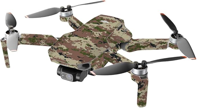 MightySkins Compatible with DJI Mini 2 Portable Drone - Urban Camo | Protective, Durable, and Unique Vinyl Decal wrap Cover | Easy to Apply, Remove, and Change Styles | Made in The USA