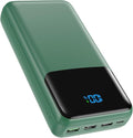 Portable Charger Power Bank 50000mAh, USB-C PD 30W Fast Charging External Battery Pack with 4 Outputs & 2 Inputs, Portable Phone Charger for iPhone 17/1615/14/13/12/11 Samsung Android (Dark Green)