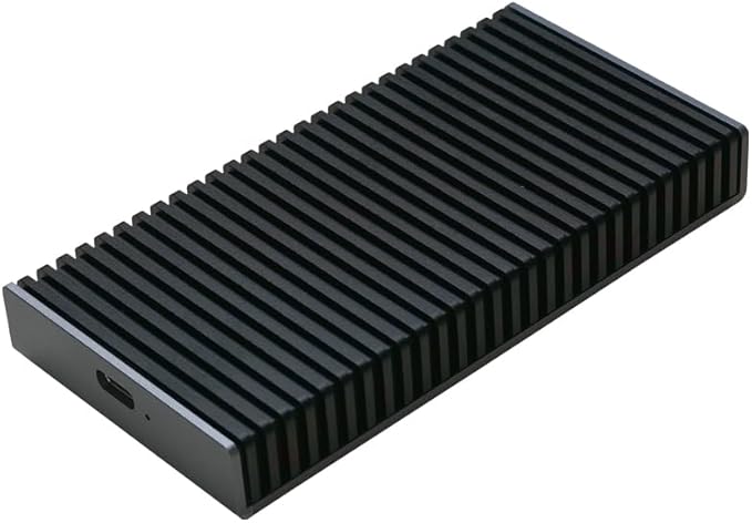 Portable NVMe USB4.0 (USB-C) SSD Ultra Fast External SSD Drive Aluminum Enclosure