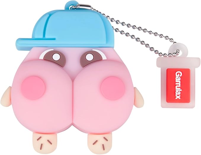 USB Flash Drives,Waterproof Silicone USB2.0 High Speed Thumb Memory Stick Pen Date Storage Pendrive U Disk (16GB,Cute Butt)