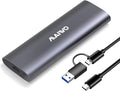 MAIWO M.2 NVMe SSD Enclosure, USB 3.1 GEN2 10Gbps Tool Free USB C to M.2 NVMe SSD Adapter Reader Case, Support UASP Trim, 8TB Capacity, Aluminum