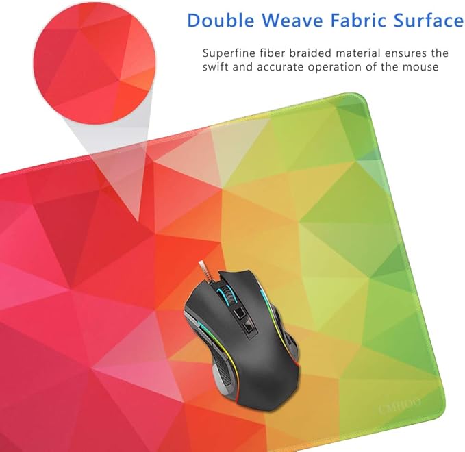 XXL Gaming Mouse Mat Extended & Extra Large Mouse Pad (80x40 Fangkuai)