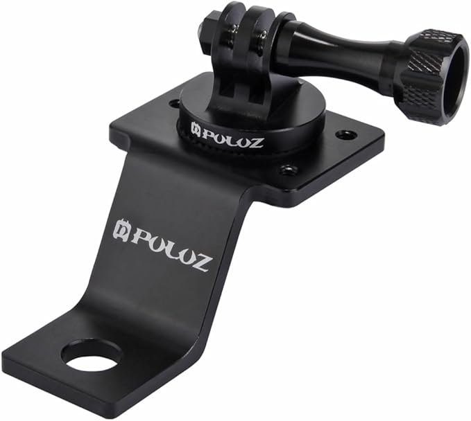 PULUZ Motorcycle Mirror/Pinch Bolt Mount Fixed Metal Bike Holder Mount for DJI Osmo Action/GoPro Hero 7 / Hero 6 / Hero 5 Hero 4 Session Xiaoyi MiJia Sport Camera