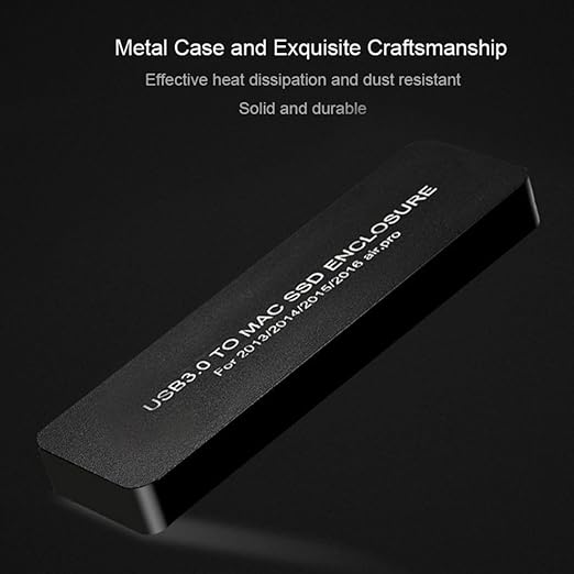 chenyang 12+16Pin MAC SSD to USB 3.2 Gen 2x2 20Gbps Mobile HDD Case Enclosure Adapter for MAC Air Pro 2013 2014 2015 2016 SSD