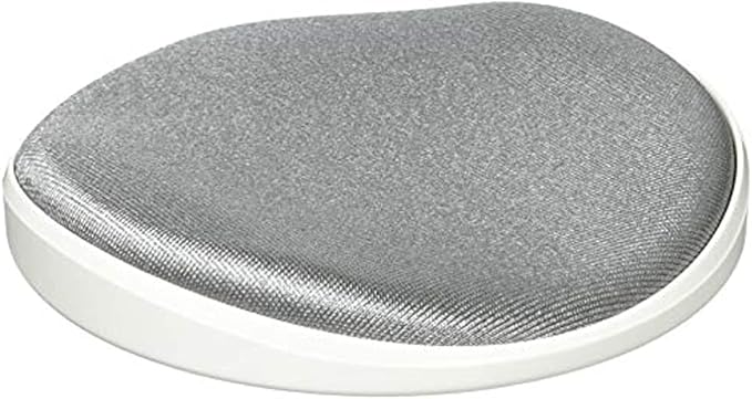 StarTech.com Wrist Rest - Ergonomic Desk Wrist Pad - Sliding Wrist Rest for Mouse - Silver Fabric - Office Wrist Support, TAA (ROLWRSTRST)