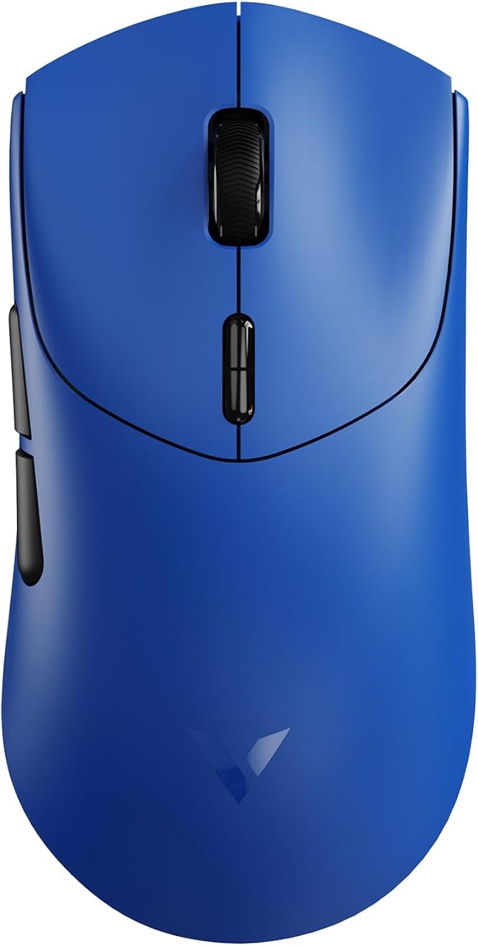 Rapoo VT7 Wireless Gaming Mouse, True 8K Wireless Polling Rate, 53g Lightweight, Up to 750 Hr Battery, Nordic nRF54L15 MCU, 100-Million Mechanical Switch, 10 Programmable Buttons, Macro Enabled