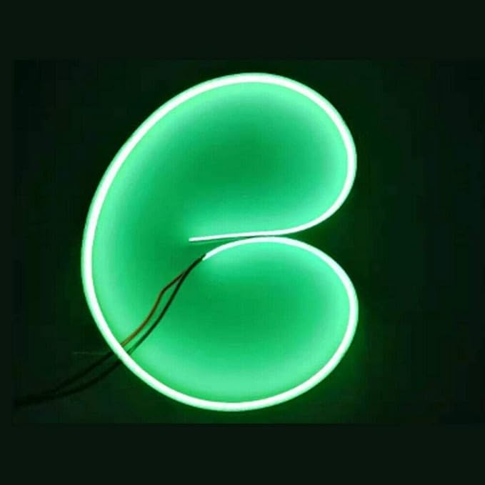 16.4FT/5M COB Flexible LED Strip Light DC12V/24V 528leds/m Bendable Tape (12V, Green)