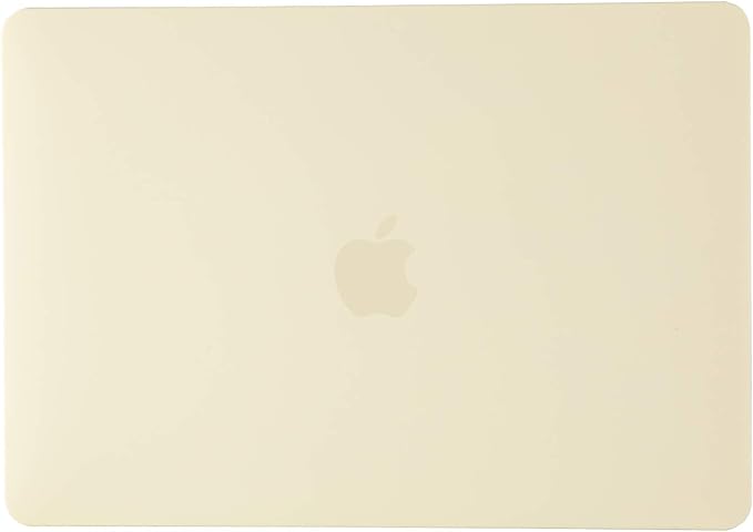 Se7enline Compatible with MacBook Pro 13 inch 2024/2023/2022/2021/2020 Hard Laptop Cover for MacBook Pro 13-inch Model M1/M2 A2338/A2251/A2289 with Touch Bar with Keyboard Skin, Mellow Yellow