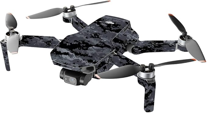 MightySkins Compatible with DJI Mini 2 Portable Drone - Digital Camo | Protective, Durable, and Unique Vinyl Decal wrap Cover | Easy to Apply, Remove, and Change Styles | Made in The USA