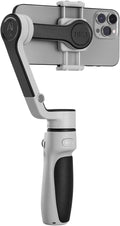ZHIYUN-CINEPEER CQ5 Stabilizer Gimbal Stabilizer for iPhone, 3-Axis Stabilization with AI Tracker, Built-in Fill Light, Gimbal Stabilizer for iPhone, Smartphone Gimbal for Video Recording Vlog
