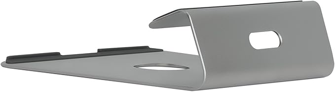 Mount-It! Tilted Laptop Riser for MacBook and iPad Pro - Ergonomic Laptop and Tablet Wedge - Notebook Cooling Stand for MacBook Pro, Chromebook, iPad Pro, Drawing Tablets with 11"-15" Screens