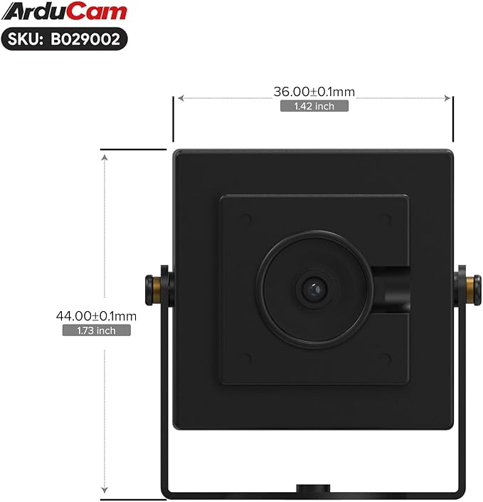 Arducam 4K 8MP Autofocus USB Camera Module with HDR, 1080P USB 2.0 Webcam, Lightburn Camera with Multiple preset AI Resolutions for Computer, Laptop, Raspberry Pi, Jetson Nano
