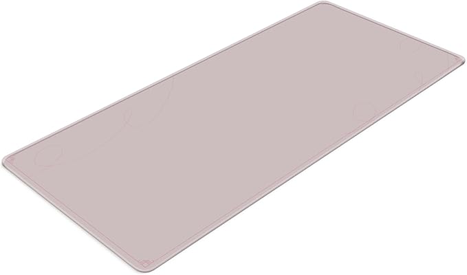 Pixio Mouse Pads - 36 x 16 inch XXL Caligraphy Pink Multifunctional Large Desk Mats for Gaming, Office, Desktop Anti-Slip Waterproof Washable Computer Mouse Mat