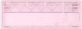 HyperX Origins 2 1800 Housing – Translucent Frosted Material, Shine Through, High Profile, Easy Assembly – Pink