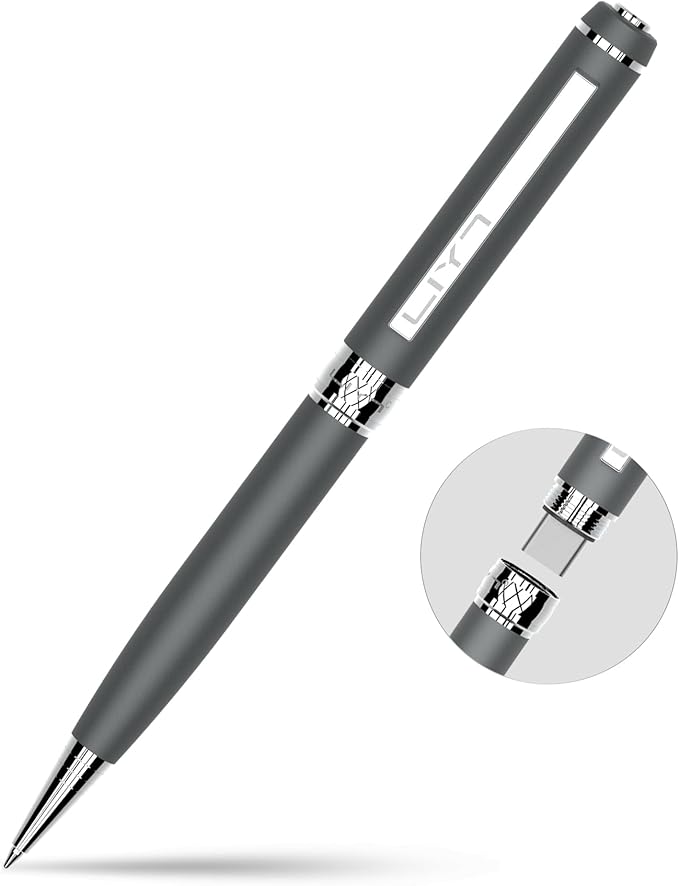 128GB USB C Flash Drive Pen, Portable USB Memory Stick with Pen Design, Type C + Dual USB 3.0 High Speed Flash Drive with Smooth Writing, Compatible with Smartphone Tablet Computer iPhone 15 16