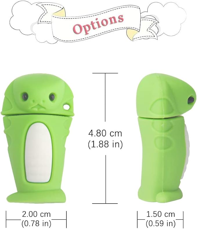 5 x 8GB Cute Animals USB Flash Drive, Cartoon Pig Shape Thumb Drive Rabbit Flash Drive Rat Memory Stick Chicken Jump Drive Snake Pendrive Gift for Kids, Teacher, Friends