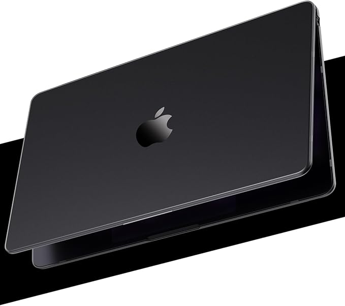 Soonjet Matte Case for MacBook Air 13/13.6-inch (M5/M4/M3/M2, 2022–2026 A3449 A3240 A3113 A2681), Lightweight | Scratch & Fingerprint Resistant | Closes Seamlessly | Ideal for Work, Travel & Study