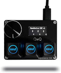 BTXETUEL SayoDevice O3C OSU Keyboard Rapid Trigger Hall Switches Magnetic Linear Switches Keyboard with Knob and Screen,Copy Paste,Shotcut,Macro Hotswap Mini Keypad.… (with OSU keycaps-Black)