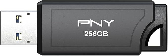 PNY PRO Elite V3 256GB USB 3.2 Gen 2 Flash Drive – Up to 1000MB/s Read, Up to 800MB/s Write, Extreme Performance for Professional Data Storage and Transfers, Premium Metal Design, Type-A Connector