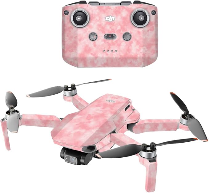 MightySkins Compatible with DJI Mini 2 Portable Drone - Cotton Cloud | Protective, Durable, and Unique Vinyl Decal wrap Cover | Easy to Apply, Remove, and Change Styles | Made in The USA