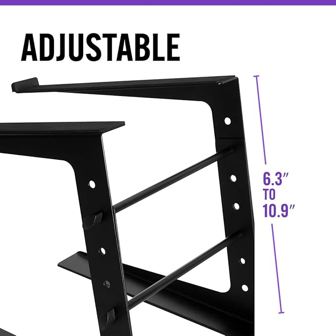 OnStage On-Stage LPT5000 Laptop Computer Stand, Black