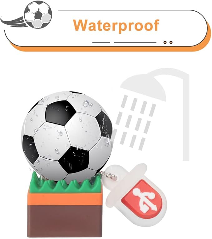 5 x 8GB Cute Balls USB Flash Drive, Tennis/Baseball/Soccer/Basketball/Rugby Shape Thumb Drive Memory Stick Drive Pendrive Gift for Kids, Teacher, Friends