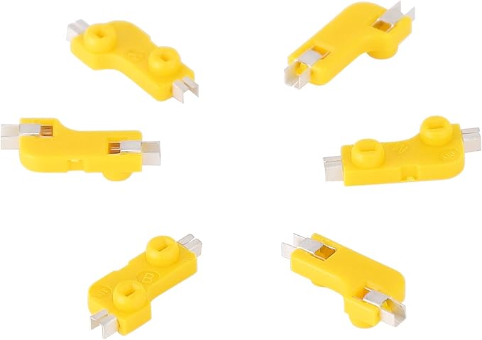 DUROCK MX Hotswap Sockets - Mechanical Keyboard Switches (Yellow, 110pcs)