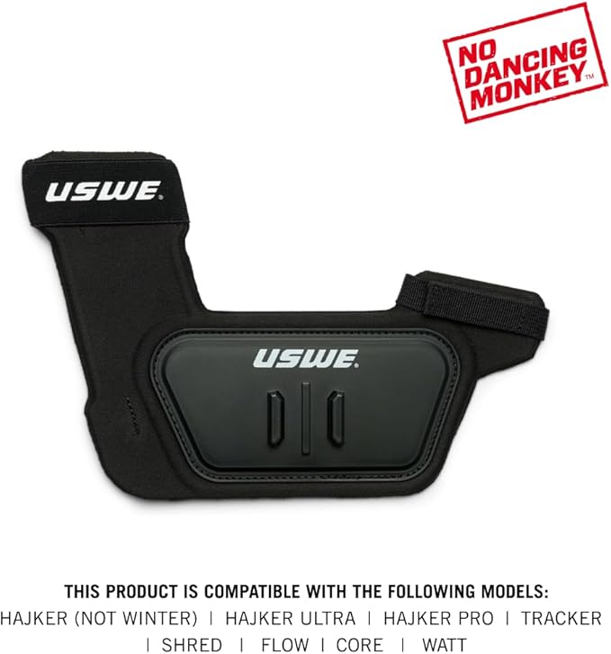 USWE Action Camera Harness - Compatible with All Bounce-Free Backpacks, Keeps GoPro Cameras Steady, Front Mounted on Chest Harness (NDM 2, One Size)