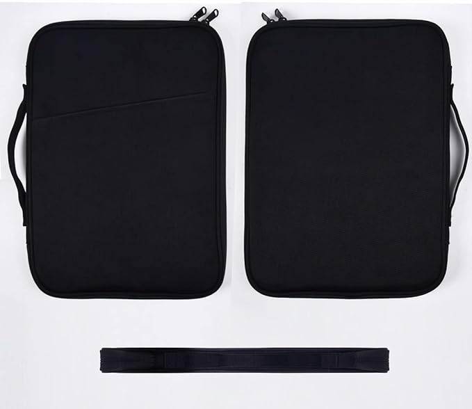 13 inch Surface Laptop Sleeve Case for Surface Laptop 7 13.8" & 13.5" Surface Laptop 6/5/4, Shockproof Protective Padded Carrying Travel Bag, Black