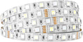 BTF-LIGHTING 5050 RGBW RGB+Cool White(6000K-7000K) 150RGB+150White LED Tape Light 5m 16.4ft 60LED/m Multi-Colored IP30 10mm Width FPCB DC12V for Bedroom Home Decoration(No Adapter or Controller)