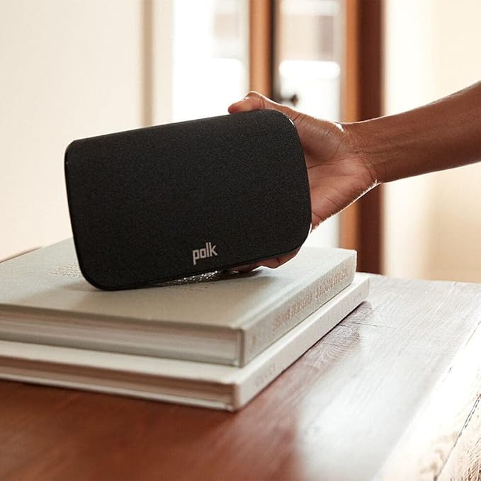 Polk Audio MagniFi Max AX SR 7.1.2 Channel Sound Bar with Wireless 10" Subwoofer & SR2 Surround Speakers for Smart TV, Dolby Atmos and DTS:X, Polk's Patented VoiceAdjust & SDA Technologies, Black
