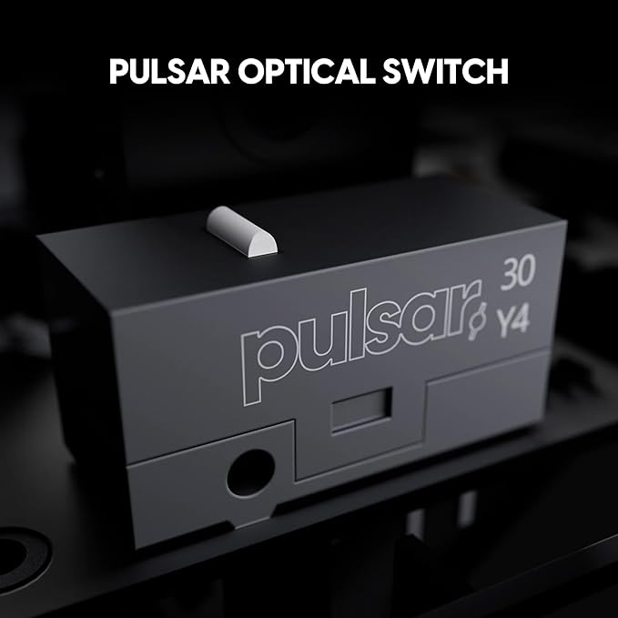 Pulsar Gaming Gears X2 Crazylight Wireless Gaming Mouse, Ultra Lightweight 1.23 oz (35g), Optical Switch, 32000 DPI, 750 IPS, XS-1 Sensor, 8k Compatible (Aqua Zest)